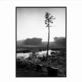 czarna rama 50x70cm i 70x100cm bez passe-partout