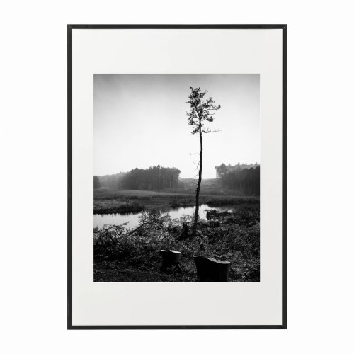 czarna rama 50x70cm i 70x100cm z passe-partout