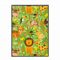 czarna rama 50x70cm i 70x100cm bez passe-partout