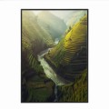 czarna rama 50x70cm i 70x100cm bez passe-partout