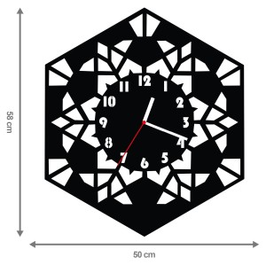ZEGAR ŚCIENNY RETRO 58cm XXL 113.11