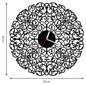 ZEGAR ŚCIENNY RETRO 58cm XXL 121.11