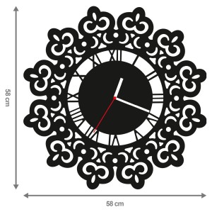 ZEGAR ŚCIENNY RETRO 58cm XXL 128.11