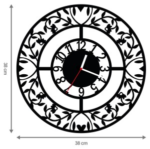ZEGAR ŚCIENNY RETRO 38cm M 10.10