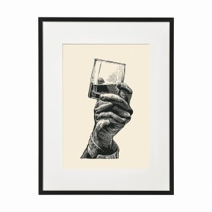 PLAKAT W RAMIE MAŁY - Whisky