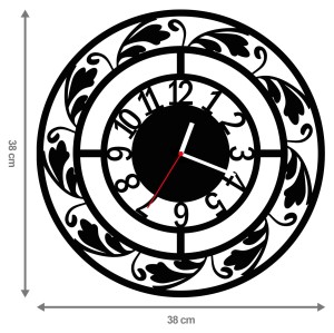 ZEGAR ŚCIENNY RETRO 38cm M 25.10