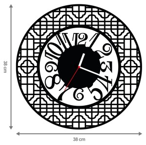 ZEGAR ŚCIENNY RETRO 38cm M 32.10