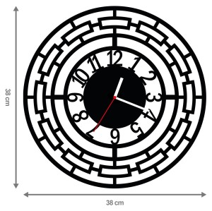 ZEGAR ŚCIENNY RETRO 38cm M 37.10