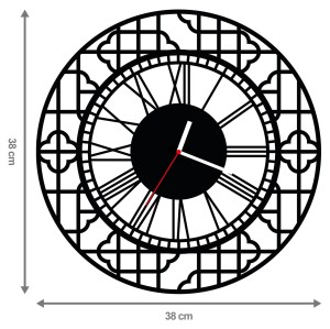 ZEGAR ŚCIENNY RETRO 38cm M 42.10