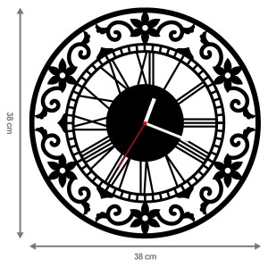 ZEGAR ŚCIENNY RETRO 38cm M 72.10