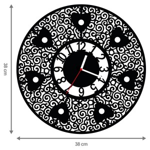 ZEGAR ŚCIENNY RETRO 38cm M 97.10