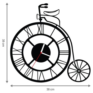 ZEGAR ŚCIENNY ROWER 38cm M 115.10
