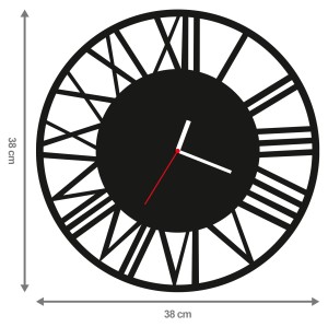 ZEGAR ŚCIENNY RETRO 38cm M 133.10