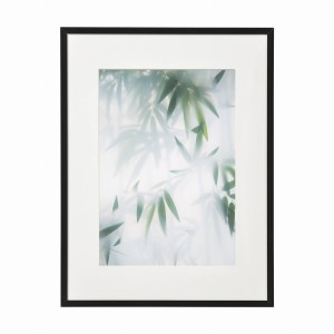 PLAKAT W RAMIE MAŁY - Zamglone liście
