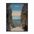 czarna rama 30x40cm i 40x50cm bez passe-partout