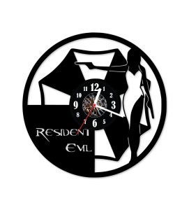 Zegar ścienny z płyty winylowej 158.13 Resident Evil