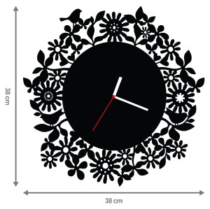 ZEGAR ŚCIENNY PTAKI 38cm M 163.10