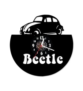 Zegar ścienny z płyty winylowej 205.13 Samochód Żuk