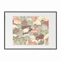 czarna rama 70x50cm i 100x70cm z passe-partout