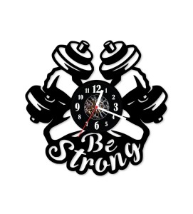 Zegar ścienny z płyty winylowej 239.13 Be Strong