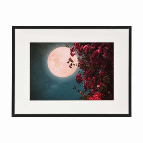 czarna rama 40x30cm i 50x40cm z passe-partout