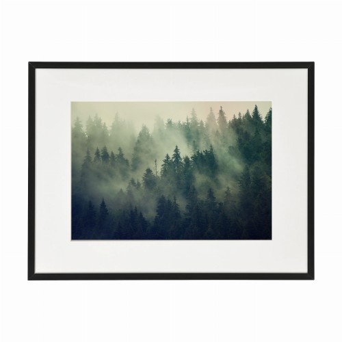 czarna rama 40x30cm i 50x40cm z passe-partout