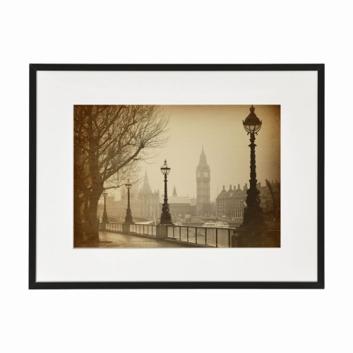 czarna rama 40x30cm i 50x40cm z passe-partout