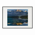 czarna rama 70x50cm i 100x70cm z passe-partout
