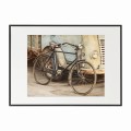 czarna rama 70x50cm i 100x70cm z passe-partout