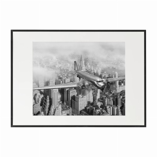 czarna rama 70x50cm i 100x70cm z passe-partout