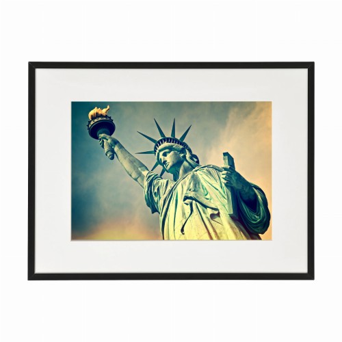czarna rama 40x30cm i 50x40cm z passe-partout