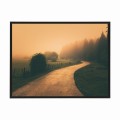 czarna rama 40x30cm i 50x40cm bez passe-partout