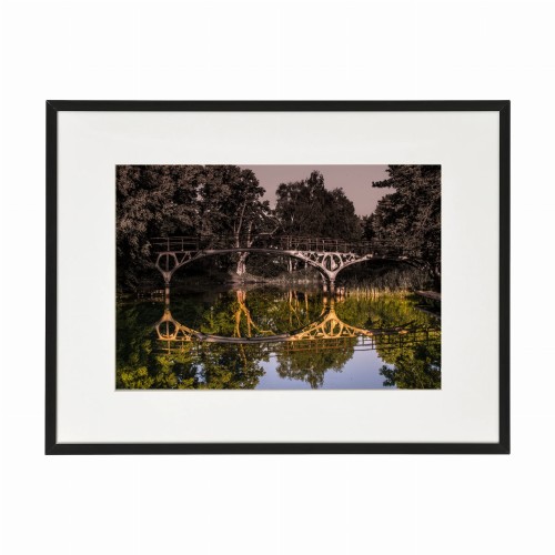 czarna rama 40x30cm i 50x40cm z passe-partout