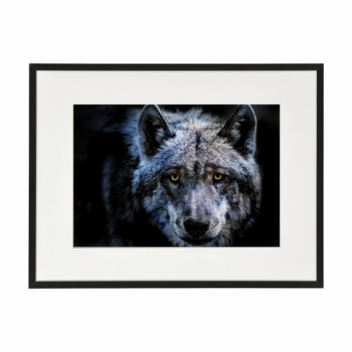 czarna rama 40x30cm i 50x40cm z passe-partout