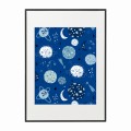 czarna rama 50x70cm i 70x100cm z passe-partout