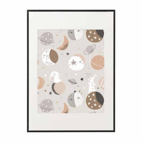 czarna rama 50x70cm i 70x100cm z passe-partout