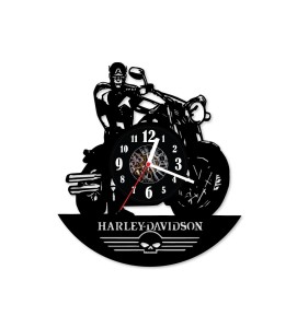 Zegar ścienny z płyty winylowej 347.13 Harley Davidson