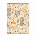 czarna rama 50x70cm i 70x100cm bez passe-partout