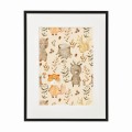 czarna rama 30x40cm i 40x50cm z passe-partout