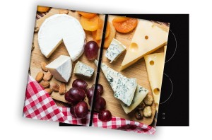 SZKLANA DESKA NA KUCHENKĘ 2x30x52 014C SERY