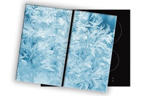 SZKLANA DESKA NA KUCHENKĘ 2x30x52 039C LÓD