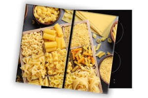 SZKLANA DESKA NA KUCHENKĘ 2x30x52 040C MAKARON