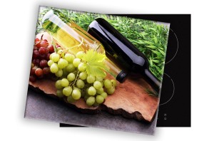 SZKLANA DESKA NA KUCHENKĘ 80x52 073B KIŚĆ