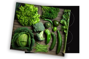 SZKLANA DESKA NA KUCHENKĘ 80x52 078B WARZYWA