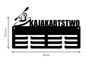 Wieszak na medale kajakarstwo 2 131.1