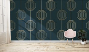 FOTOTAPETA - Zielona geometria VIII