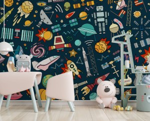 FOTOTAPETA DZIECIĘCA - Kosmos