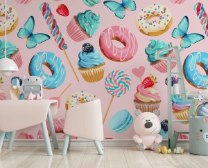 FOTOTAPETA DZIECIĘCA - Słodkości