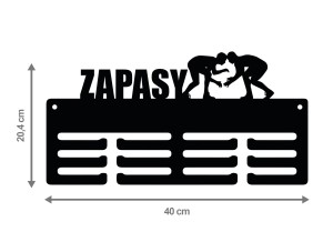 Wieszak na medale ZAPASY 287.2 40cm