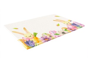 SZKLANA DESKA KUCHENNA 40x30 542b Malowane króliki